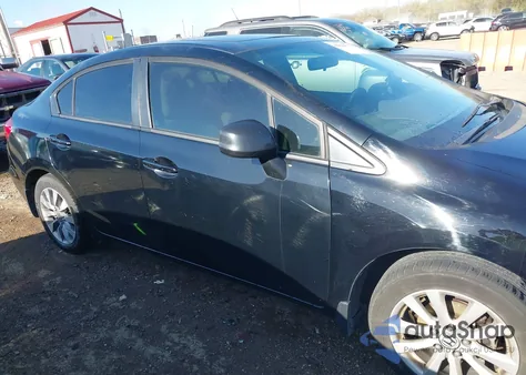 2012 Honda Civic Ex из США, поврежденный, VIN 2HGFB2F86CH500341